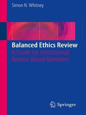 cover image of Balanced Ethics Review